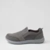 Saka Grey Mesh Sneakers -Lynx Shoes Shop CF11518GRYAA 2