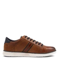 Jellis Tan Leather Sneakers -Lynx Shoes Shop CF11527TAN5Y 5