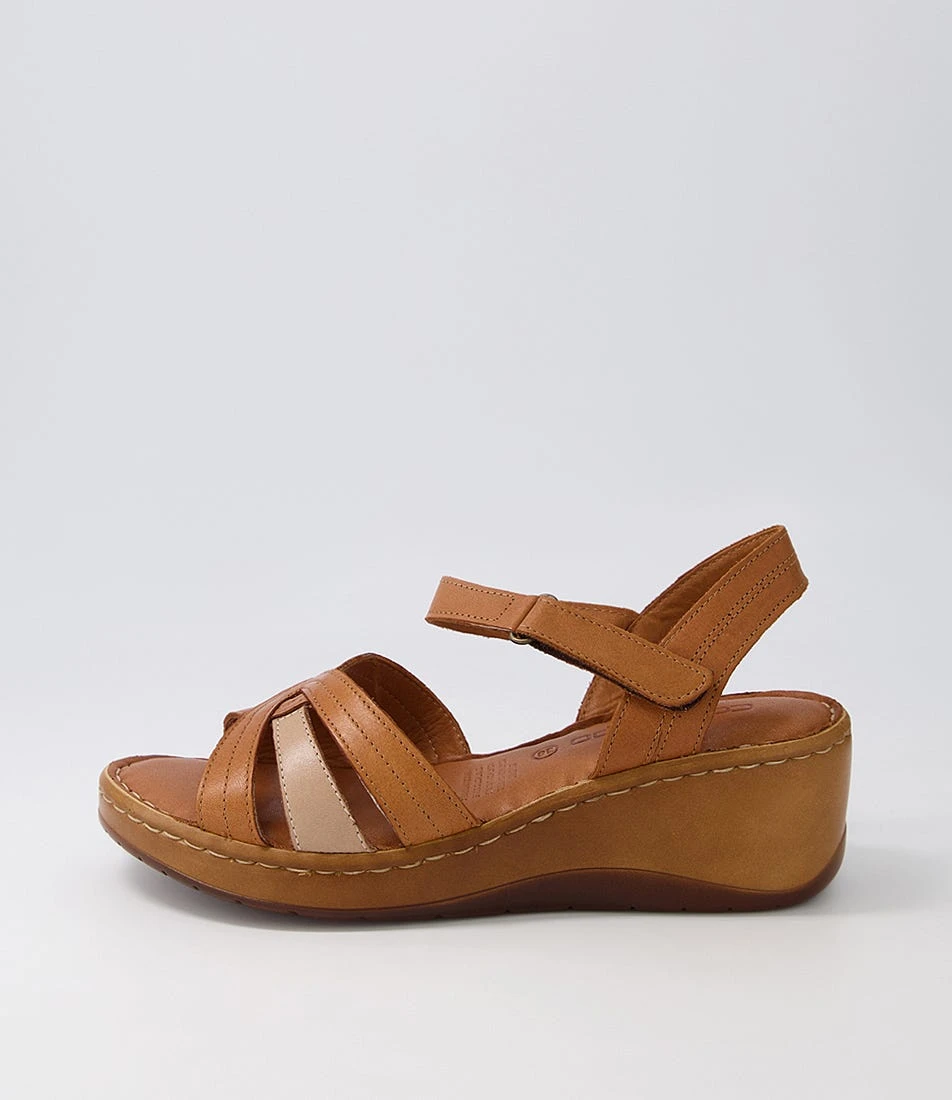 Jilow Tan Multi Sandals 3 Jilow Tan Multi Sandals