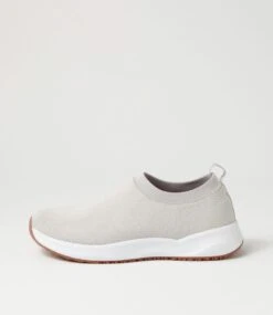 Gigi Grey Mesh Sneakers