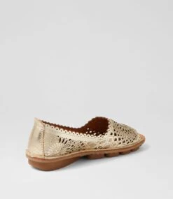 Nlysander Soft Gold Leather Sandals -Lynx Shoes Shop CF11601F55LE 4