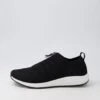 Camsons Black Recycled Knit Sneakers -Lynx Shoes Shop CF11661BLAO9 2