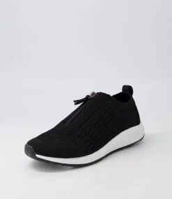 Camsons Black Recycled Knit Sneakers 8 Camsons Black Recycled Knit Sneakers -Lynx Shoes Shop CF11661BLAO9 3