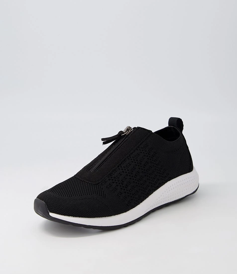 Camsons Black Recycled Knit Sneakers 4 Camsons Black Recycled Knit Sneakers - Image 2
