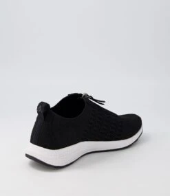 Camsons Black Recycled Knit Sneakers 9 Camsons Black Recycled Knit Sneakers -Lynx Shoes Shop CF11661BLAO9 4