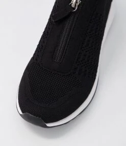 Camsons Black Recycled Knit Sneakers 10 Camsons Black Recycled Knit Sneakers -Lynx Shoes Shop CF11661BLAO9 5