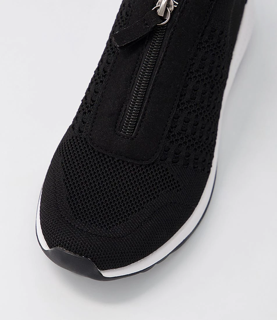 Camsons Black Recycled Knit Sneakers 6 Camsons Black Recycled Knit Sneakers - Image 4