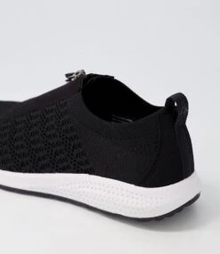 Camsons Black Recycled Knit Sneakers 11 Camsons Black Recycled Knit Sneakers -Lynx Shoes Shop CF11661BLAO9 6