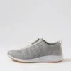 Camsons Grey Recycled Knit Sneakers -Lynx Shoes Shop CF11661GRYO9 2