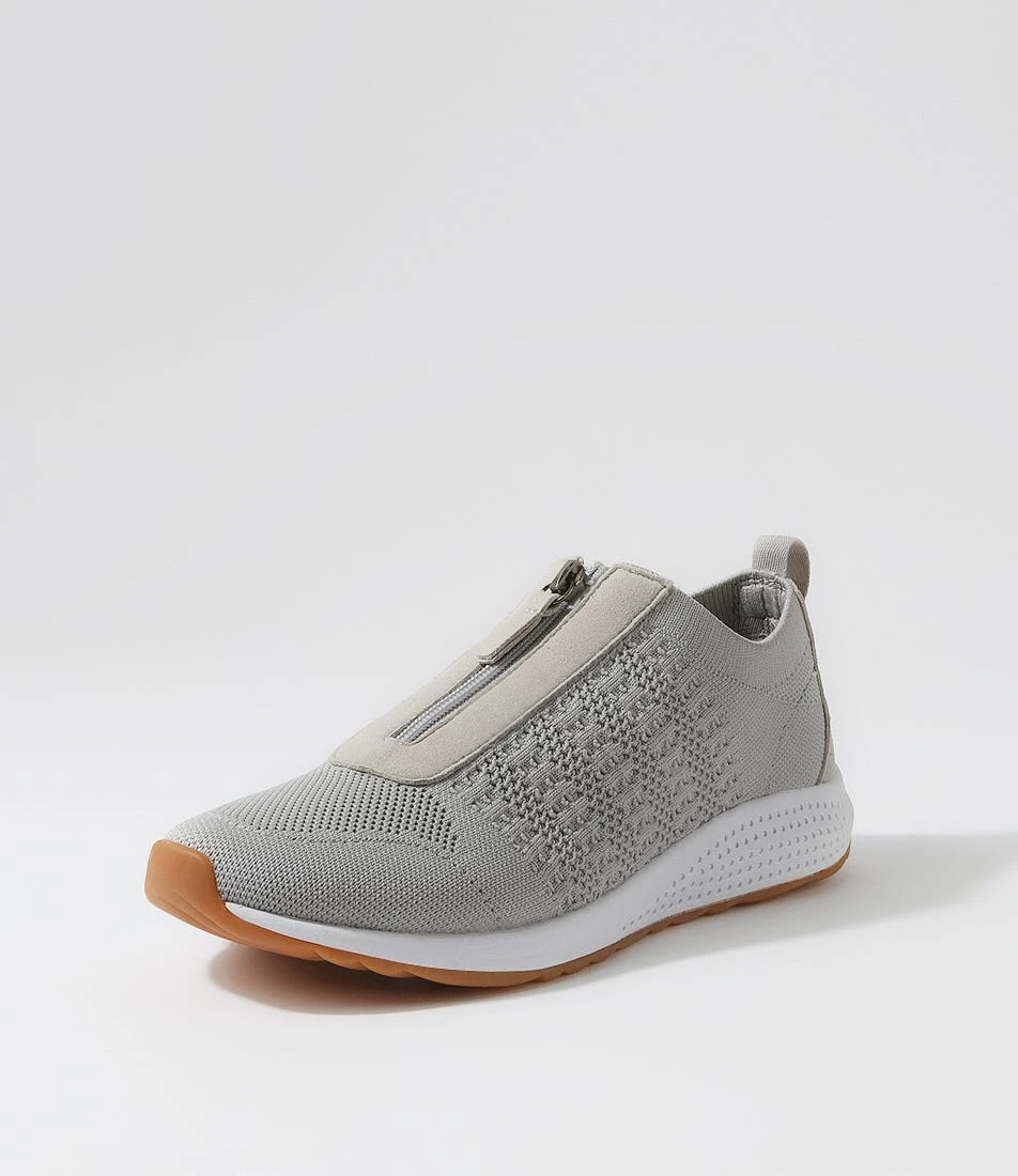 Camsons Grey Recycled Knit Sneakers 4 Camsons Grey Recycled Knit Sneakers - Image 2