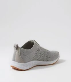 Camsons Grey Recycled Knit Sneakers 9 Camsons Grey Recycled Knit Sneakers -Lynx Shoes Shop CF11661GRYO9 4