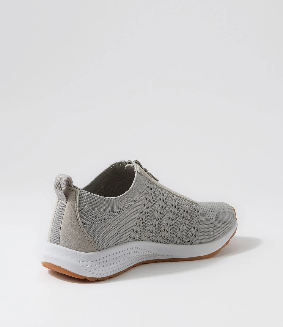 Camsons Grey Recycled Knit Sneakers 5 Camsons Grey Recycled Knit Sneakers - Image 3