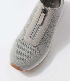 Camsons Grey Recycled Knit Sneakers 10 Camsons Grey Recycled Knit Sneakers -Lynx Shoes Shop CF11661GRYO9 5