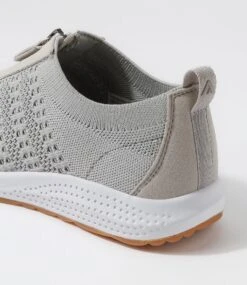 Camsons Grey Recycled Knit Sneakers 11 Camsons Grey Recycled Knit Sneakers -Lynx Shoes Shop CF11661GRYO9 6