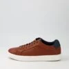 Neutron Brown Leather Sneakers 2 Neutron Brown Leather Sneakers -Lynx Shoes Shop CF11670BROLE 2