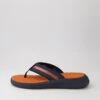 Nile Navy Orange Sandals -Lynx Shoes Shop CF11673DQASM 2