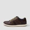 Imp Dark Brown Pull Up Leather Sneakers -Lynx Shoes Shop CF11675E255Y 2