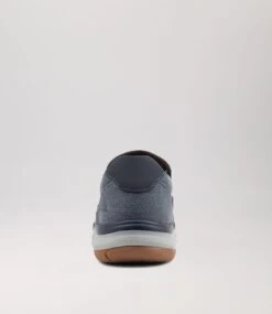 Zibo Dark Navy Canvas Sneakers -Lynx Shoes Shop CF11685D98CA 4