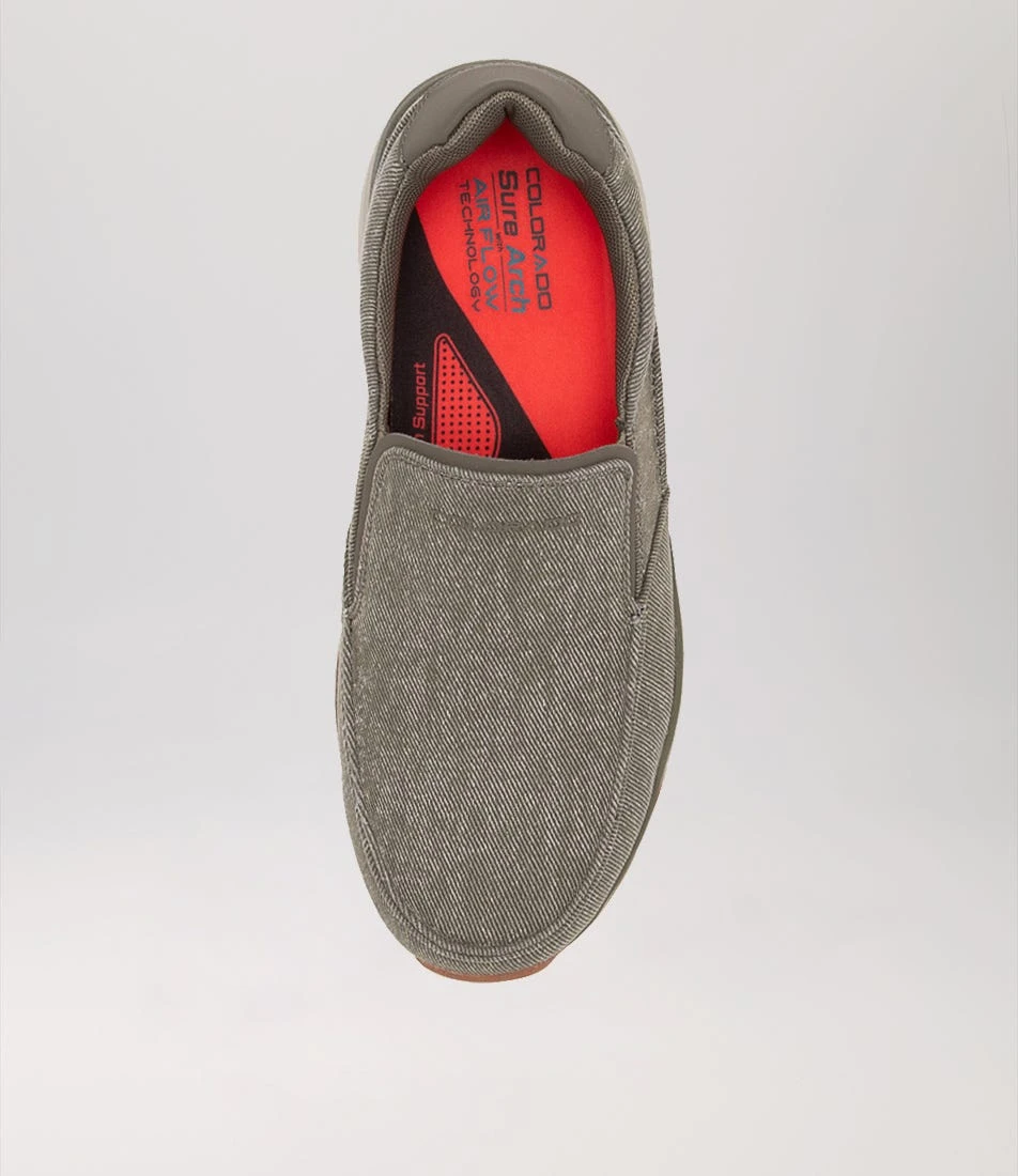 Zibo Khaki Canvas Sneakers 7 Zibo Khaki Canvas Sneakers - Image 5