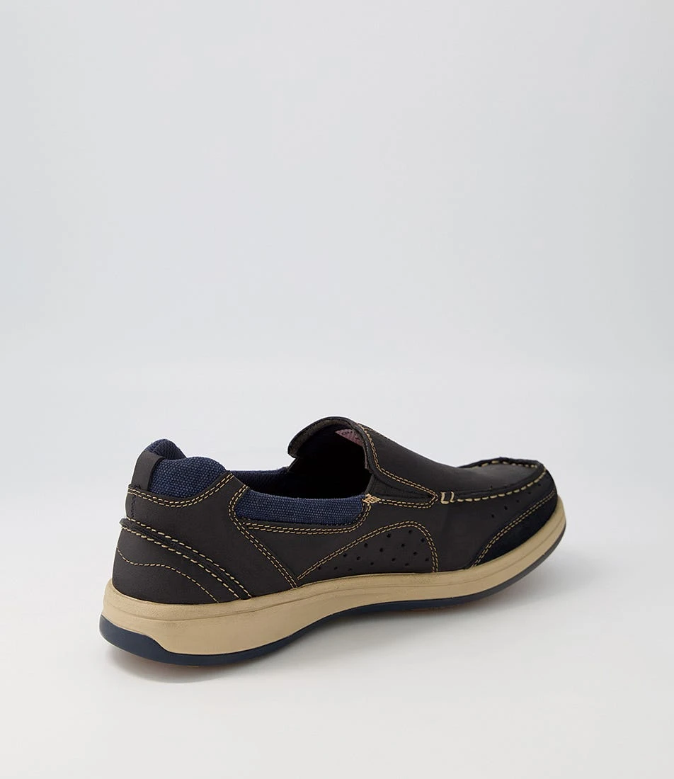 Cebu Navy Oil Nubuck Flat Shoes 5 Cebu Navy Oil Nubuck Flat Shoes - Image 3