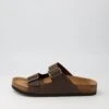 Karra Mocca Crazyhorse Leather Slides -Lynx Shoes Shop CF11691E36QB 2