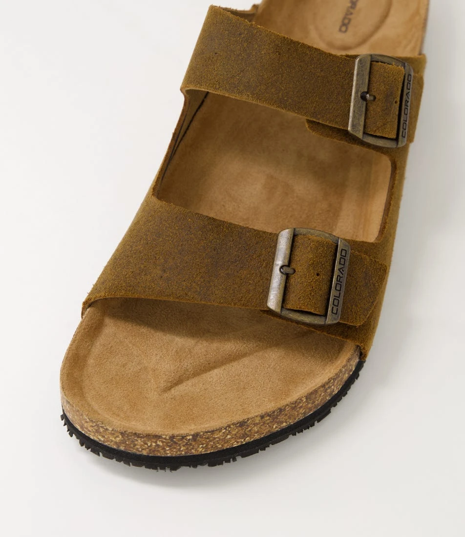 Karra Tobacco Oil Suede Slides 6 Karra Tobacco Oil Suede Slides - Image 4