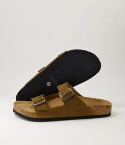 Karra Tobacco Oil Suede Slides 11 Karra Tobacco Oil Suede Slides -Lynx Shoes Shop CF11691E75RS 6