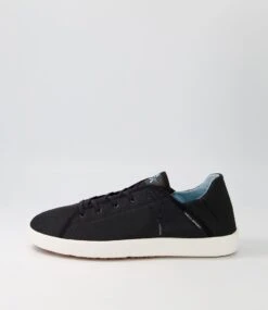 Nai M Black Mesh Sneakers