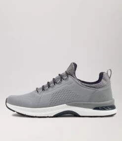 Crew Light Grey Mesh Sneakers