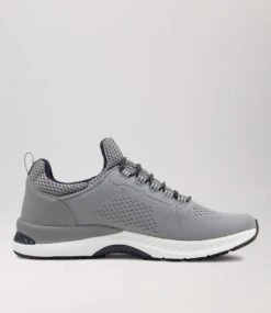 Crew Light Grey Mesh Sneakers -Lynx Shoes Shop CF11693G94AA 5