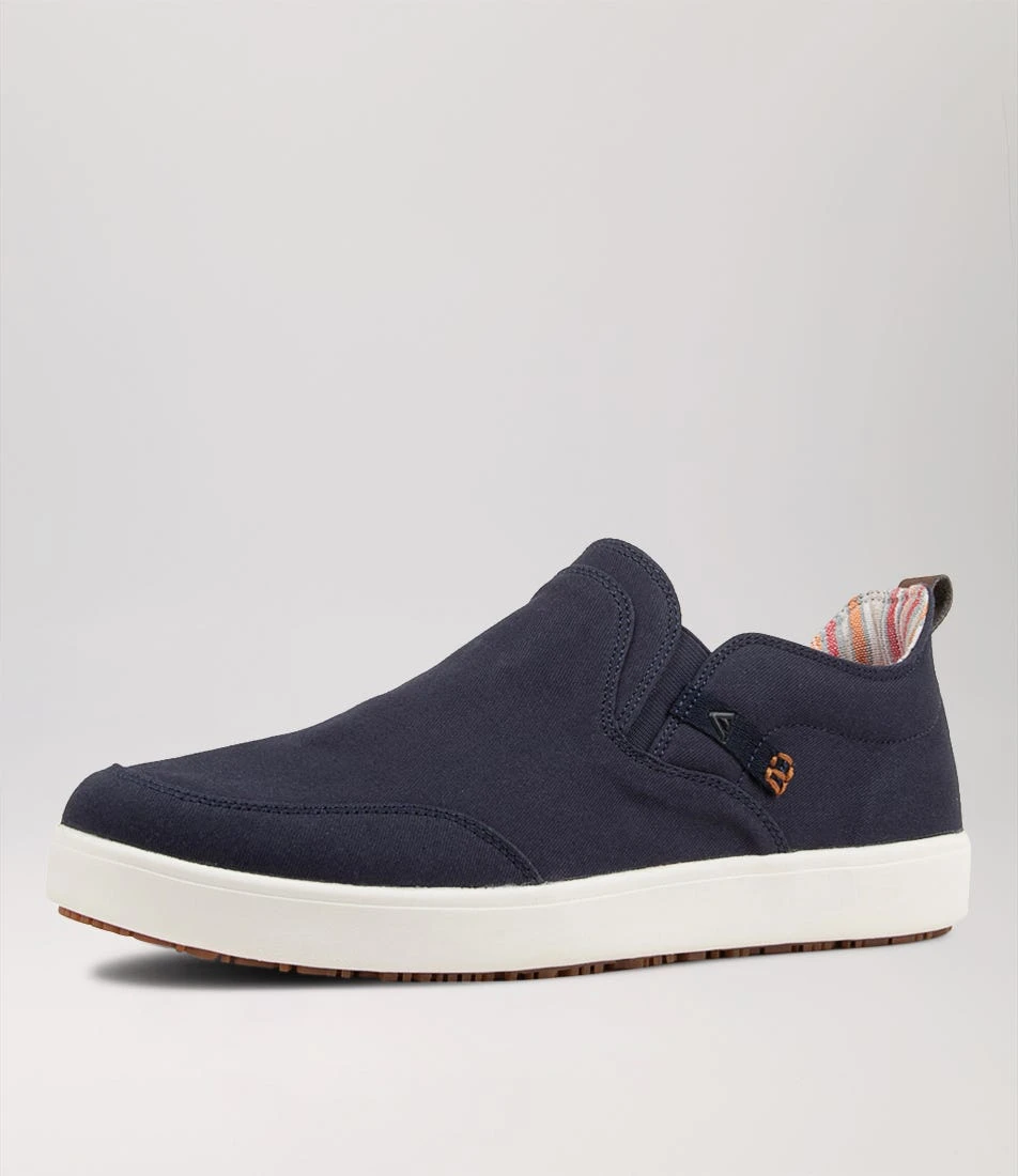 Nano Navy Canvas Sneakers 4 Nano Navy Canvas Sneakers - Image 2