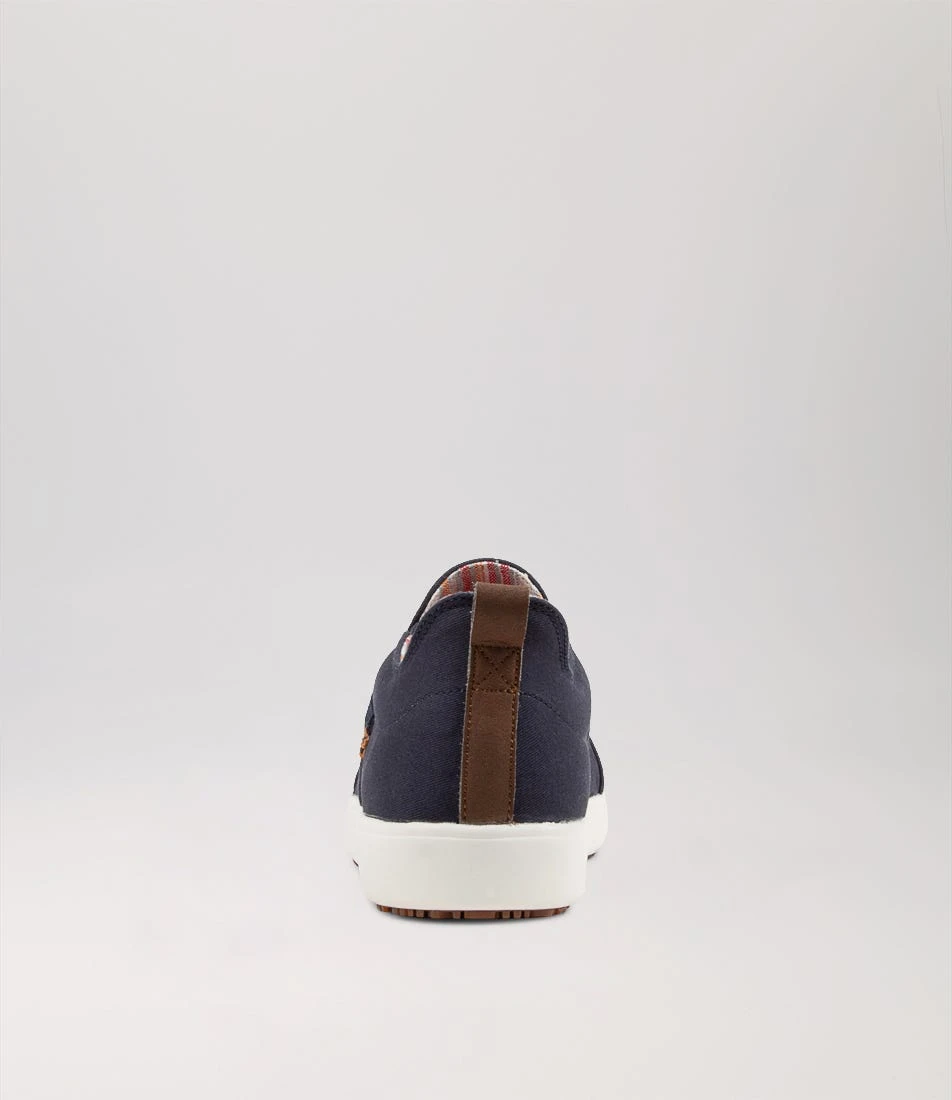 Nano Navy Canvas Sneakers 5 Nano Navy Canvas Sneakers - Image 3