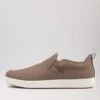 Nano Taupe Canvas Sneakers -Lynx Shoes Shop CF11694NGVE0 2