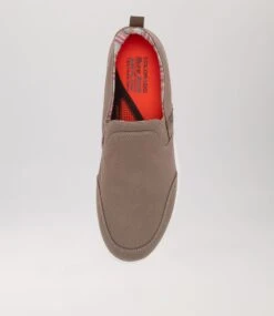 Nano Taupe Canvas Sneakers -Lynx Shoes Shop CF11694NGVE0 6