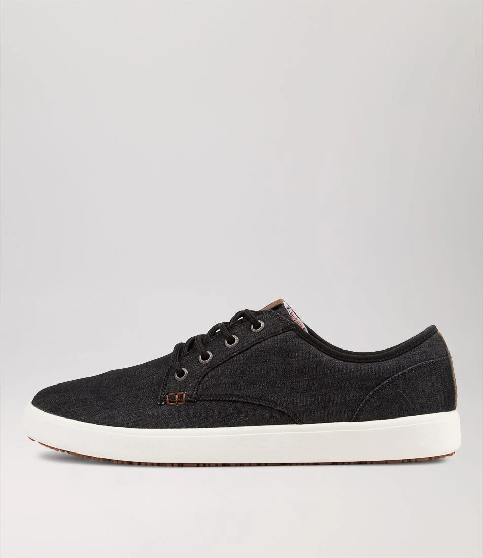 Nexus Black Denim Canvas Sneakers 3 Nexus Black Denim Canvas Sneakers