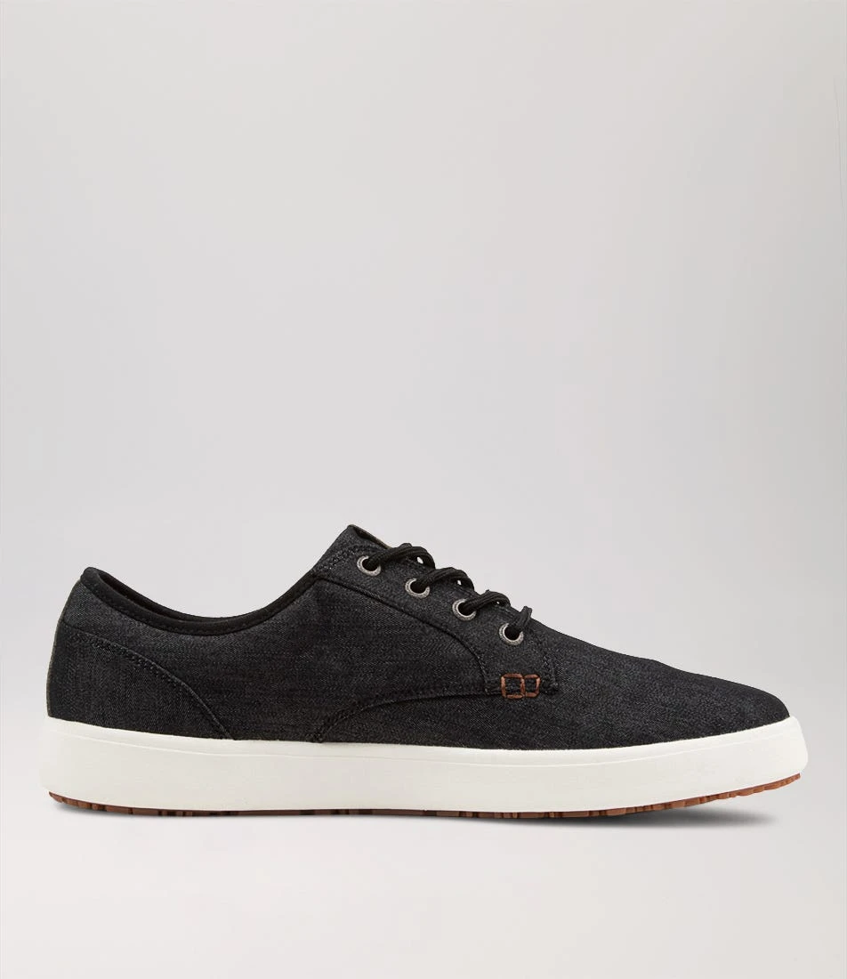Nexus Black Denim Canvas Sneakers 6 Nexus Black Denim Canvas Sneakers - Image 4