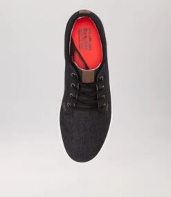 Nexus Black Denim Canvas Sneakers 11 Nexus Black Denim Canvas Sneakers -Lynx Shoes Shop CF11695BJMCA 6