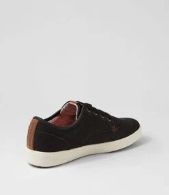Nexus Black Nubuck Sneakers -Lynx Shoes Shop CF11695BLAAG 4
