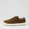 Nexus Dark Brown Nubuck Sneakers -Lynx Shoes Shop CF11695E25AG 2
