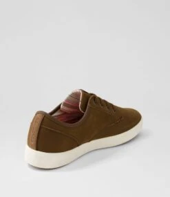 Nexus Dark Brown Nubuck Sneakers -Lynx Shoes Shop CF11695E25AG 4