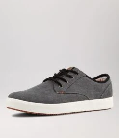 Nexus Grey Canvas Sneakers -Lynx Shoes Shop CF11695GRYCA 3