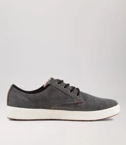 Nexus Grey Canvas Sneakers -Lynx Shoes Shop CF11695GRYCA 5