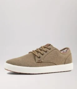 Nexus Taupe Canvas Sneakers -Lynx Shoes Shop CF11695NGVCA 3