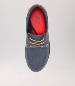 Zefta Navy Canvas Sneakers 11 Zefta Navy Canvas Sneakers -Lynx Shoes Shop CF11701DBYCA 6