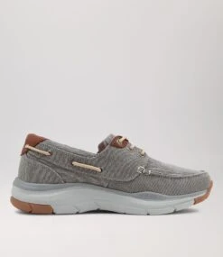 Zefta Light Grey Canvas Sneakers -Lynx Shoes Shop CF11701G94CA 5