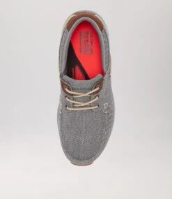 Zefta Light Grey Canvas Sneakers -Lynx Shoes Shop CF11701G94CA 6