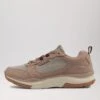 Zander Taupe Microsuede Sneakers