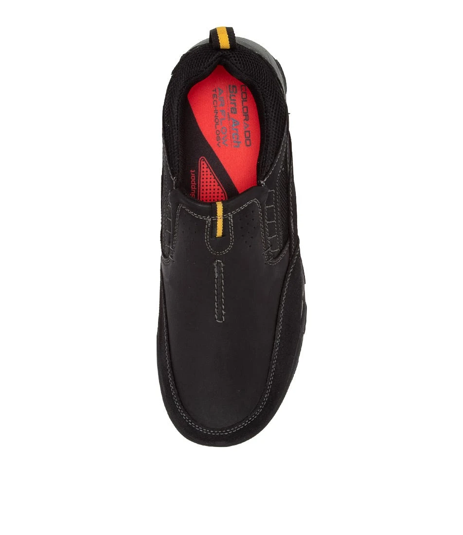 Boulder Black Oil Nubuck Flat Shoes 7 Boulder Black Oil Nubuck Flat Shoes - Image 5