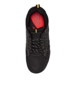 Billet Black Oil Nubuck Flat Shoes -Lynx Shoes Shop CF11704BLA1T 6