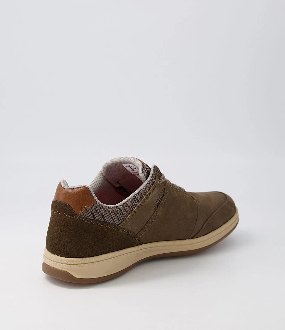 Cajun Taupe Nubuck Lace Up Flats 5 Cajun Taupe Nubuck Lace Up Flats - Image 3